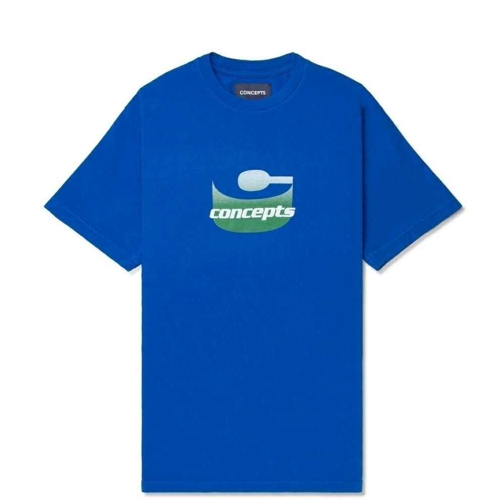 Concepts C Fade Tee Size Large in the color Navy